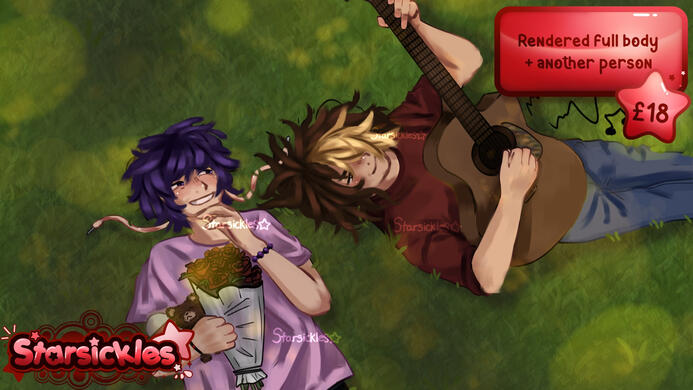 ☆ Rendered full body + another person ☆